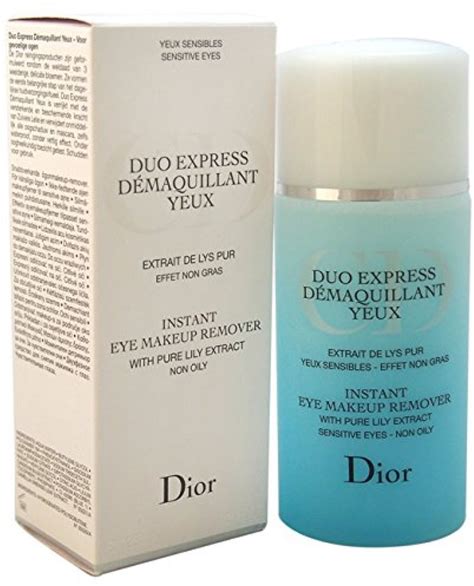 christian dior eye makeup remover.